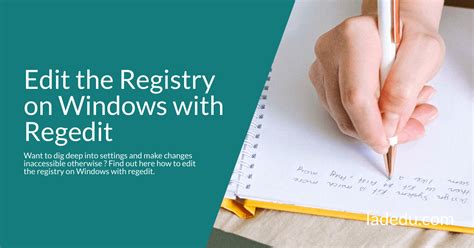 Editing the Registry 的图像结果