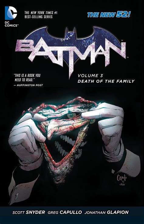 - Batman Graphic Novel Volume 3 Death of the Family (New 52)