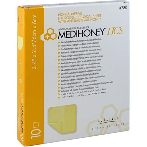 Medihoney Hcs 6x6cm 10 Pieces