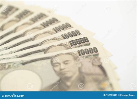 10000 Japanese Yen bills editorial stock photo. Image of currency ...