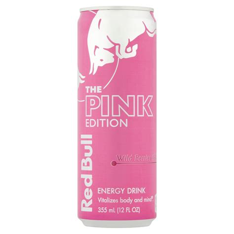 Red Bull The Pink Edition Wild Berries Energy Drink, 12 fl oz - ShopRite