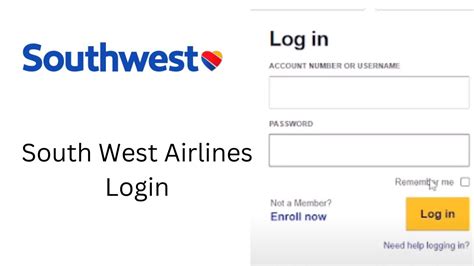 Swalife Login Page | South West Airlines Login Page | Swalife.com - YouTube