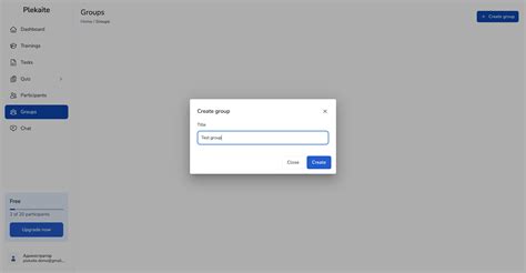 Creating group - Plekaite LMS Support - Help Center