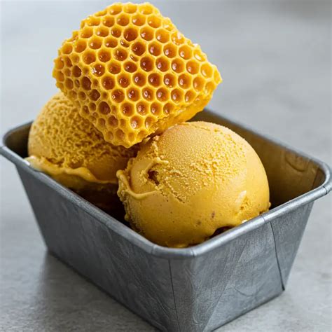 Honeycomb Ice Cream - Recipe Flame
