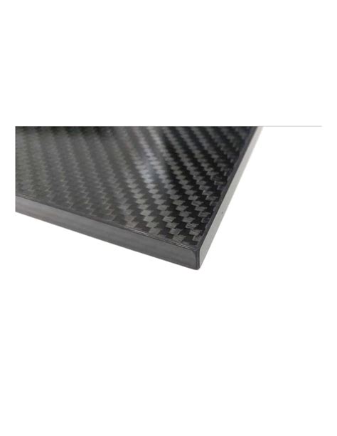 Closed-edge carbon fiber sandwich plate with inner core - 1000 x 800 x ...