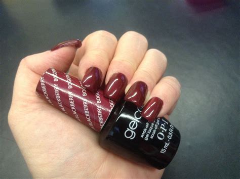 Gelcolor by OPI - Bogota Blackberry | Opi gel nails, Gel nail colors ...