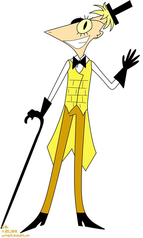 Gravity Falls - Human Bill Cipher by Kasi-Ona on DeviantArt