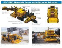 GT-3200 Sidewalk Paver - GOMACO International - PDF Catalogs ...