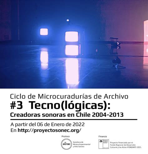 Microcuraduría de Archivo: #3 Tecno(lógicas): Creadoras sonoras en ...