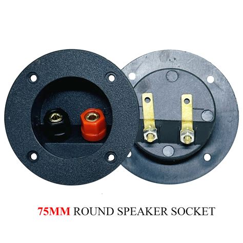DE75SP-09 SPEAKER TERMINAL (2 PCS 75MM SIZE)