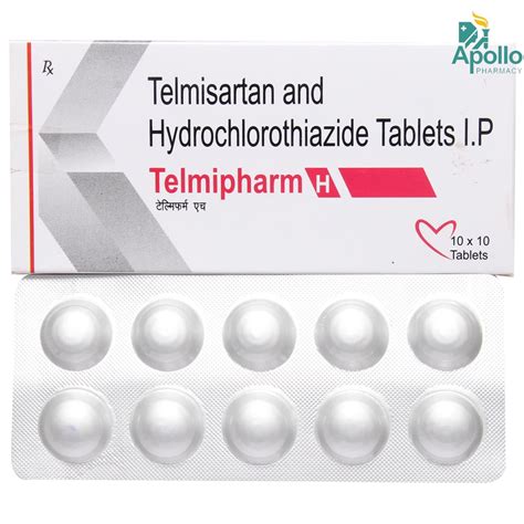 TELMIPHARM H TABLET Price, Uses, Side Effects, Composition - Apollo ...