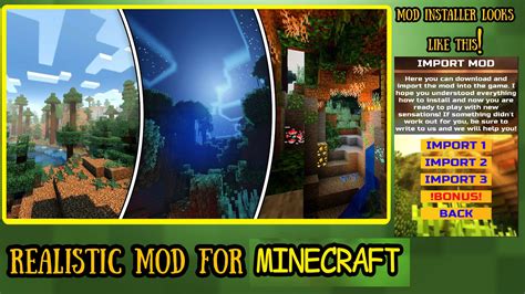 Image result for How to Download Realistic Minecraft Mod PC