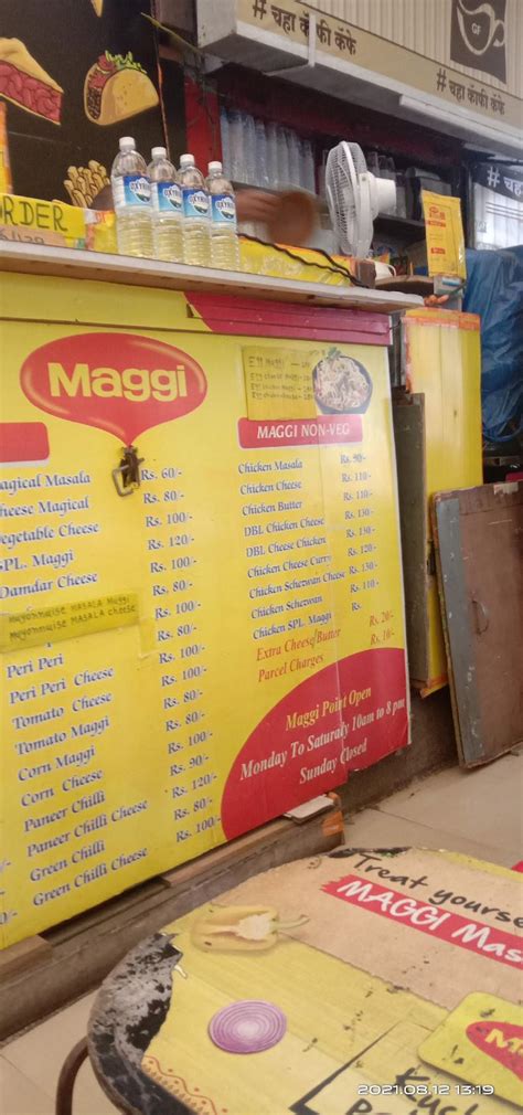 Menu at Maggi Point, Pune, Law College Rd