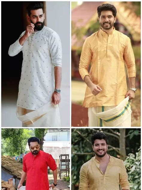 Malayalam TV actors nail the traditional Jubba and Mundu look | Times ...