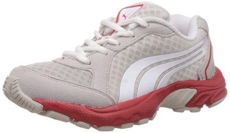 Buy Puma Boy's Axis 2 Jr DP Vapor Blue-Gray-White-Red Running Shoes ...