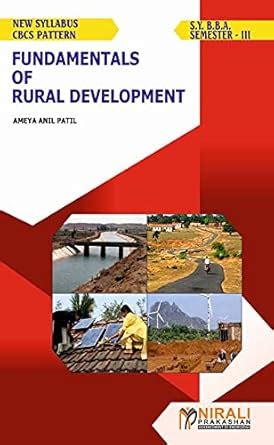 FUNDAMENTALS OF RURAL DEVELOPMENT eBook : Ameya Anil Patil: Amazon.in ...