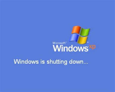 Image result for Windows XP Computer Shut Down