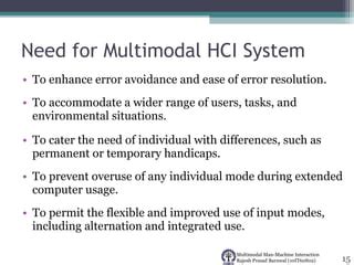 Multimodal Interaction 的图像结果