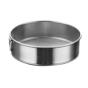 Buy Flour Sieve, Stainless Steel Fine Mesh Screen Baking Filter Kitchen ...