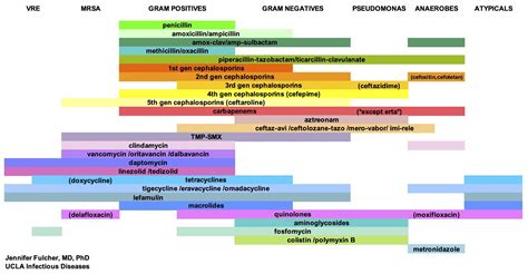 Spectrum Of Antibiotics Chart | intranet.lmc.edu.pe