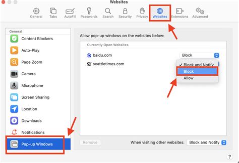 How to Allow or Block Pop-Ups in Safari - TrendMicro