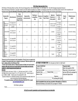 Fillable Online KDA Vendor Form Fax Email Print - pdfFiller