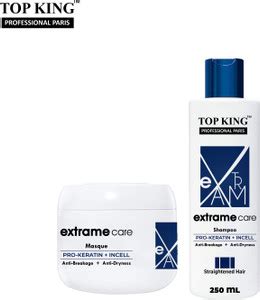 Top King Keratin Smooth Shampoo & Conditioner for Silky Hair(450 ML ...