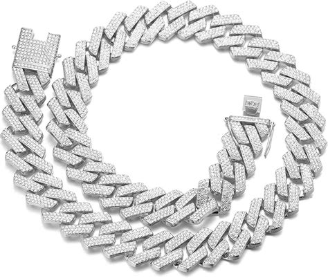 Halukakah 20MM Diamond Gold Chain for Men, Iced Out India | Ubuy