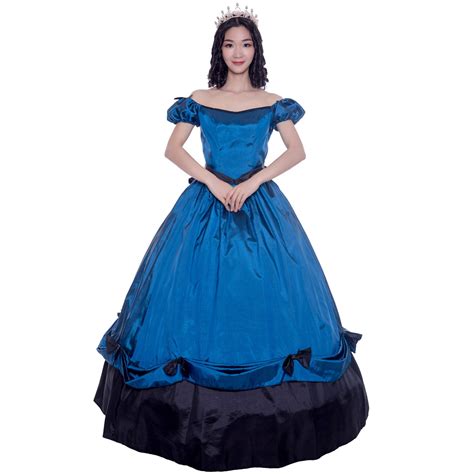 Southern Bell Dress 19 Century Civil War Southern Belle Gown/Party ...