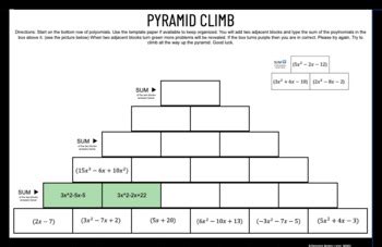 Image result for CGP Algebraic Addition Pyramid KX