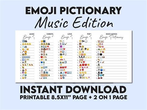 This item is unavailable - Etsy | Music emoji, Family game night, Songs