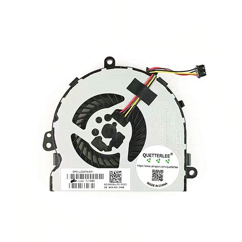 QUETTERLEE Cooling Fan for HP 15-DA 15-DR 15-DX 15-DB 15Q-DX 15T-DS 250 ...