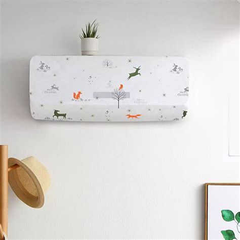 6025 Air Conditioning Dust Cover Waterproof Folding Ac Cover - DeoDap ...