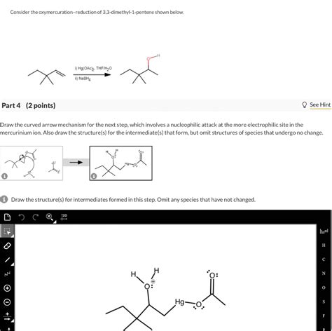 Solved Consider the oxymercuration-reduction of | Chegg.com
