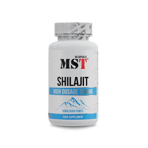 MST® Shilajit 60 caps – MstOpt