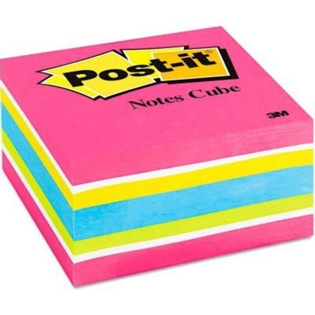 3M Post-it® Notes Cube 2027RCR, 3" x 3", Ultra, 390 Sheets/Pack 2027RCR ...