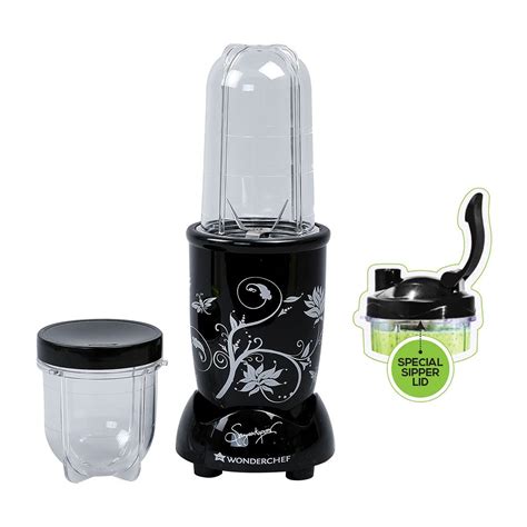 Buy Wonderchef Nutri-Blend, 400W, 22000 RPM Mixer-Grinder, Blender, SS ...