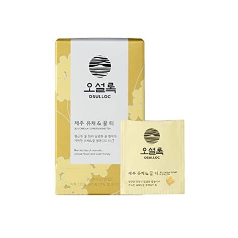 Buy OSULLOC Canola Honey Tea, Premium Organic Blended Tea from Jeju ...