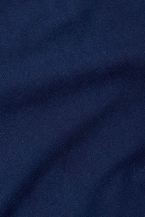 Indigo Band Collar Shirt