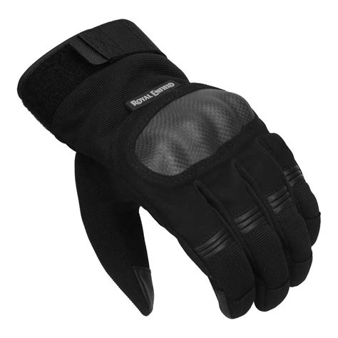 Royal Enfield Strident Riding Gloves (Black)– Moto Central