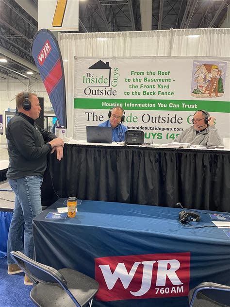 Steve Joins The Inside Outside Guys at the Novi Home Show - Basements Plus