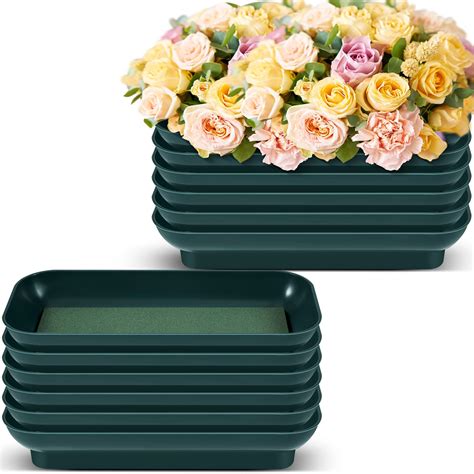 Amazon.com: Sabary 24 Pack 10 Inch Floral Foam Bowl Floral Arrangements ...
