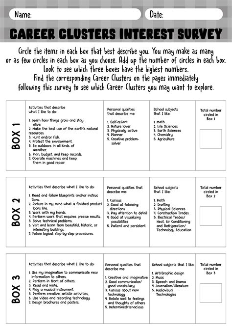 14 Career Pathways Worksheets - Free PDF at worksheeto.com