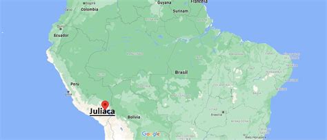 ¿Dónde está Juliaca? Mapa Juliaca - ¿Dónde está la ciudad?