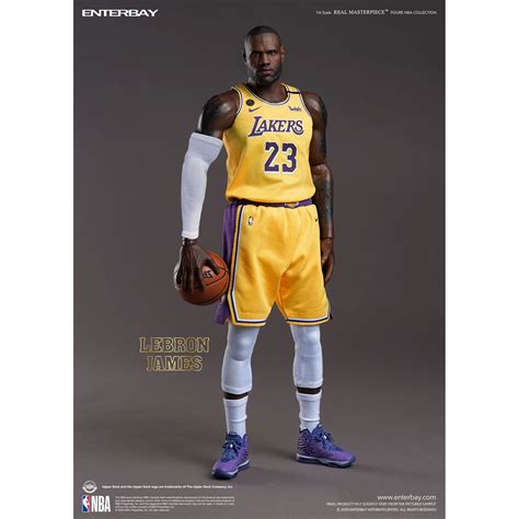 NBA Collection LeBron James Action Figure - Real Masterpiece LeBron ...