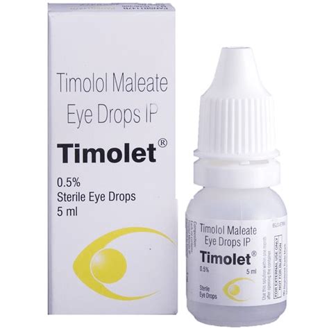 Timolet Eye Drops 5 ml Price, Uses, Side Effects, Composition - Apollo ...