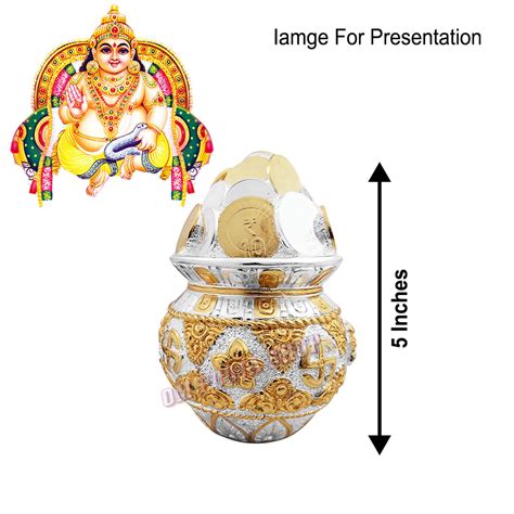 Auspicious Coin Kalash Kuber Kalash Pooja