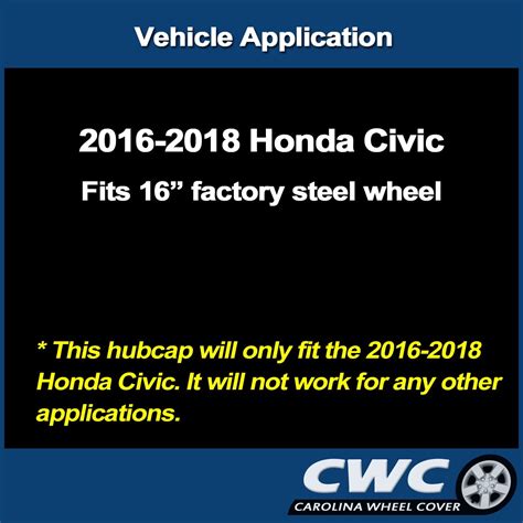 Buy Honda Wheel Cover - OEM Professionally Refinished Like New - Civic ...