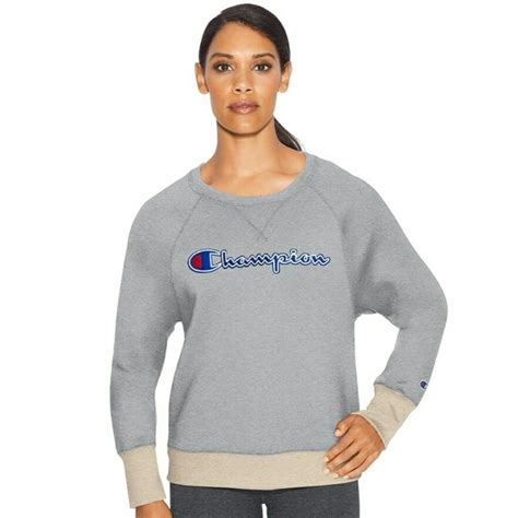 Women's Champion Applique Crewneck Sweatshirt