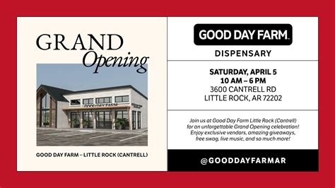 GOOD DAY FARM - Cantrell (New Location) | Dispensary Menu, Reviews & Photos
